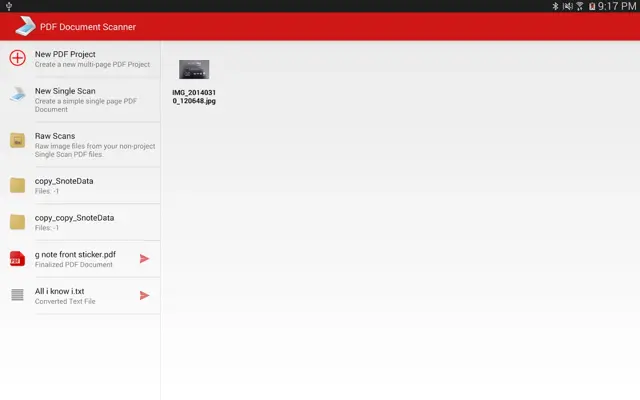 PDF Document Scanner android App screenshot 10