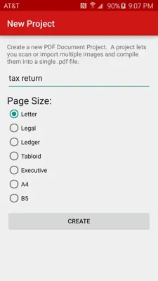 PDF Document Scanner android App screenshot 5