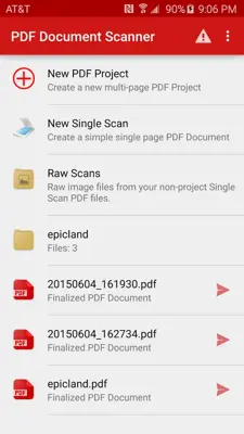 PDF Document Scanner android App screenshot 6